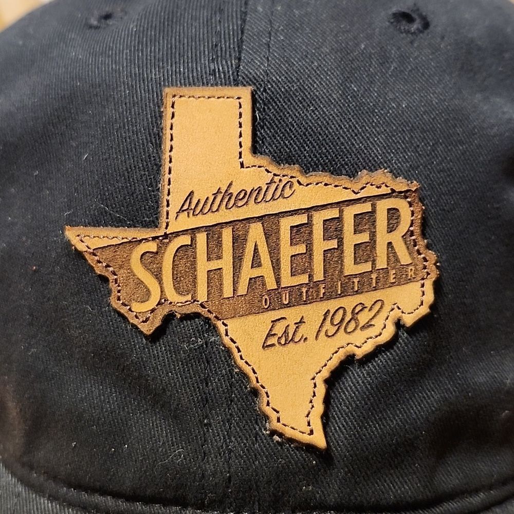 Schaefer Outfitters Black Sliderback Hat - New - Picture 2 of 8
